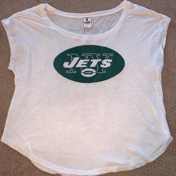 PINK Victoria's Secret Tops - Like new!! Victoria’s Secret PINK Jets T-Shirt